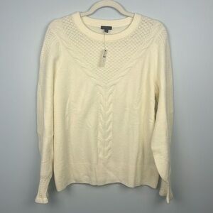 Talbots large new with tags crewneck pullover sweater